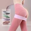 High Elasticities Band Wide Nonslip Multiple Strength Level Printed Workout Guide Silicones Exercise Belt Training