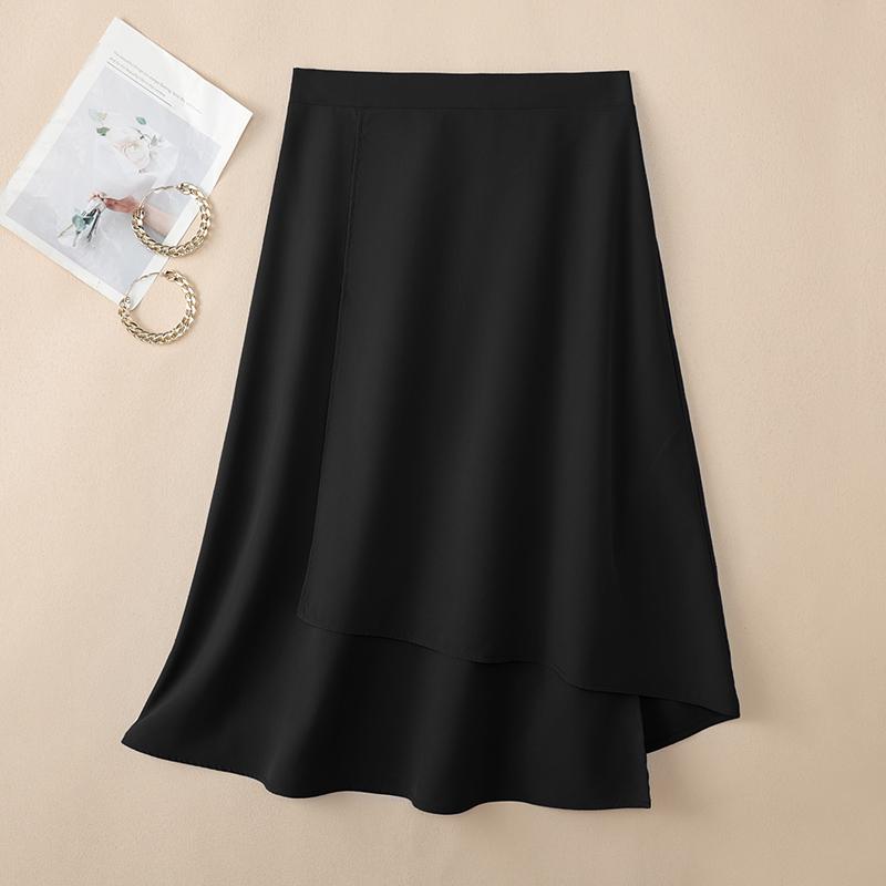 ZANZEA Fuste Midi Largi Casual pentru Femei, Culoare Solidă