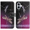 For iPhone 16 Plus Case Pattern Print PU Leather Wallet Phone Cover Cross Texture