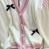 Korean Style Loose Knit Cardigan with Bow Knot - Autumn/Winter 2026