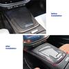 Car Central Control Storage Box Panel Trim Cover Stickers For Mercedes Benz E Class W214 2024+ E260 E30