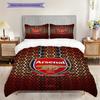 "Arsenal Emblem Vibrant Background" Bedding (1 * duvet cover + 2 * pillowcase, without core) 2DFlat Christmas birthday gift Soft and comfortable
