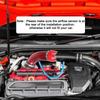 76mm/3Inch Aluminum Universal Car Accessories Turbo Induction Pipe Tube Kit Car Cold Air Intake System
