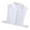 XXL Casual White Fake Collars for Women Neckwear Half Shirt Detachable Collars Nep Kraagie Cravats Half Shirt Sweater Accessory