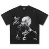 Tricou Grafic Pop Smoke Meet The Woo Unisex Supradimensionat Hip Hop Rapper Casual Bumbac Mânecă Scurtă Modă Clasică Streetwear Pentru