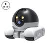 Wireless Pet Camera with Night Vision Intelligent AI Detection 360-Degree Coverage Wi-Fi Dual-Lens Smart Robot Camera with Wheels