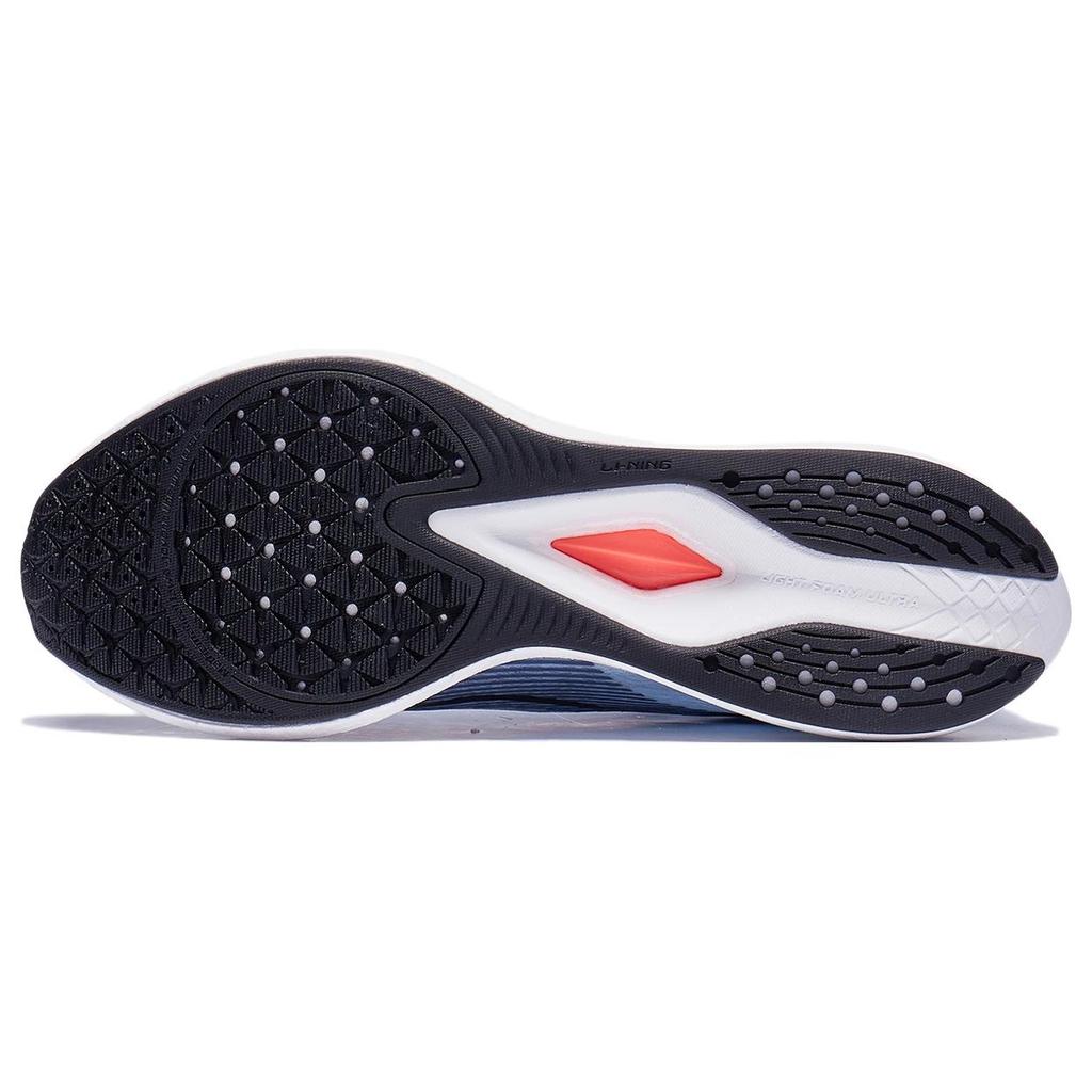 new LiNing Red Hare 6 Pro Anti Slip And Wear Resistant Breathable Low Top Sprint Running Shoes Men's Clear Sky Blue