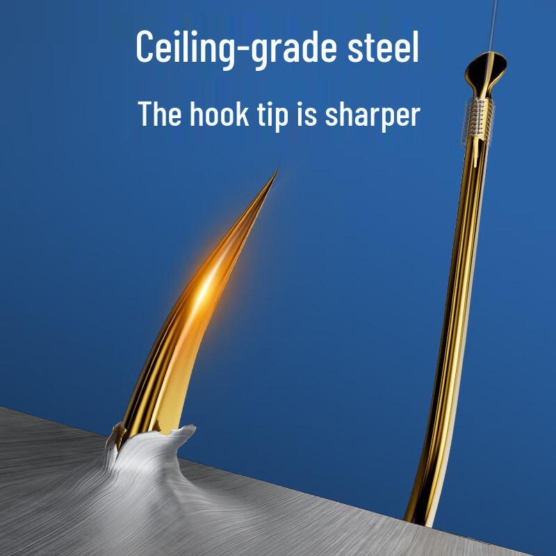 Xiao Feng Xian Gold Sleeve Double Hooks with Leader