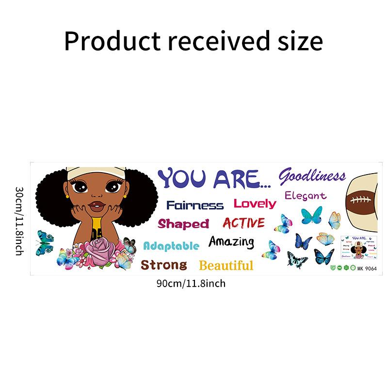 Butterfly Wall Stickers for Girls Room Kids Bedroom Home Decor Self Adhesive Wall Decals