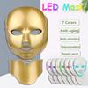 110v-220v Led Facial Mask Korean 7 Colors Photon Therapy Face Mask Machine Light Therapy Acne Led Mask Skin Care Beauty New