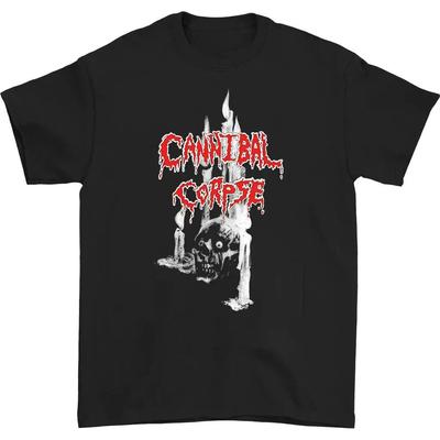 Cannibal Corpse Schädel T-Shirt Tops Tee Schwarz Kurzarm Alle Größen S-4XL