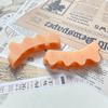1Pair (2pcs) New Soft Gel Toe Separator Bunion Corrector Hammer Toe Straightener Spacers Stretcher Foot Care Tool