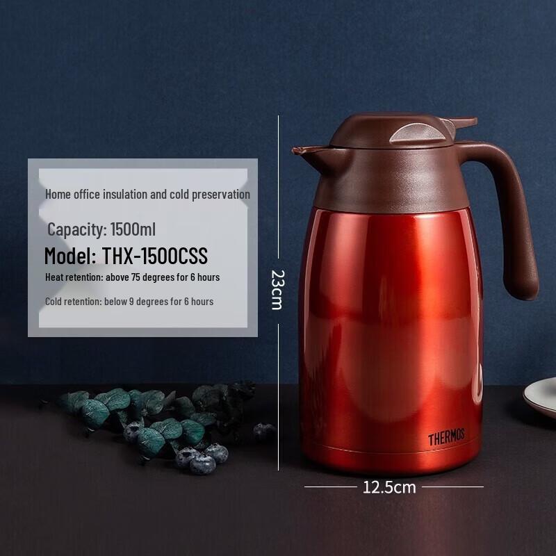 THERMOS THX-1500 1.5L Stainless Steel Vacuum Flask