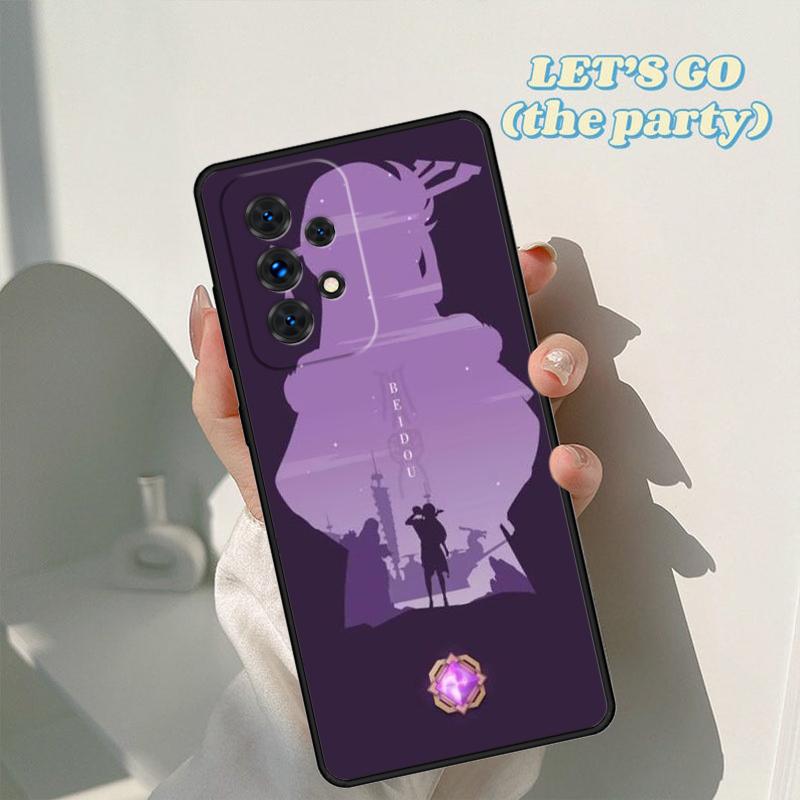 Genshin Impact phone case For Samsung Galaxy A42 A31 A40 A51 A71 A32 A80 A91 A52 A72 A73 A20e A21S A50 A70 A11 A12 Cover