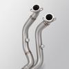 Compatible with DS900X: Stainless Steel Front and Mid Exhaust Sections for Seamless Installation