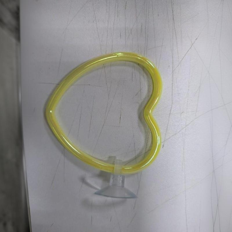 Betta Exercise Ring 1/6Pcs Suction Cup Heart Shaped Fish Training Toy for Home Aquarium Fish Tank Decor
