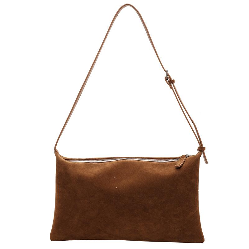 Women's High End and Versatile Ins Style Niche Women's Matte Single Shoulder Crossbody Bag