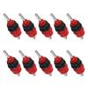 10pcs Automatic Chicken Water Nipple 360 Degree Poultry Drinking Water Chicken Duck Hen Watering Nipple Red Steel Ball