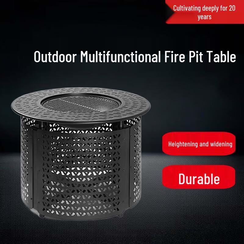 Beifu Outdoor Fire Pit & BBQ Grill Set