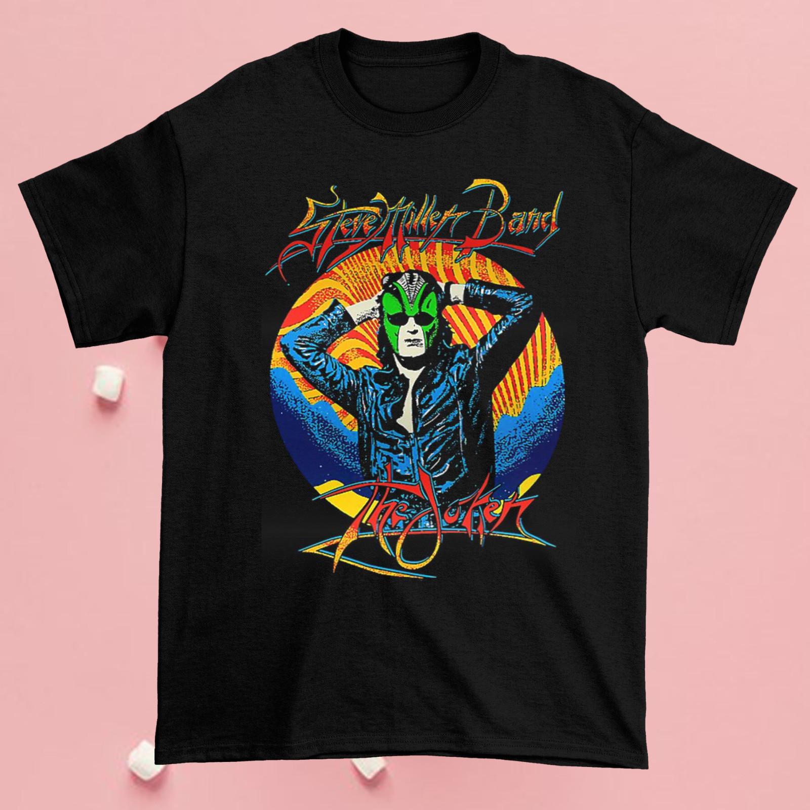 New Miller Band Tee Member Short Sleeve Black Unisex all size Shirt M