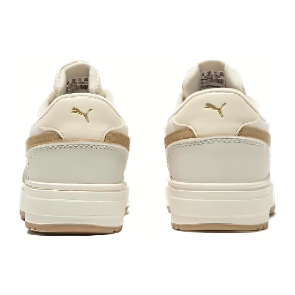 Puma Ca Pro Lux Ii Casual Comfortable Low-Top Sneakers Unisex Sneakers White Brown 393176-02