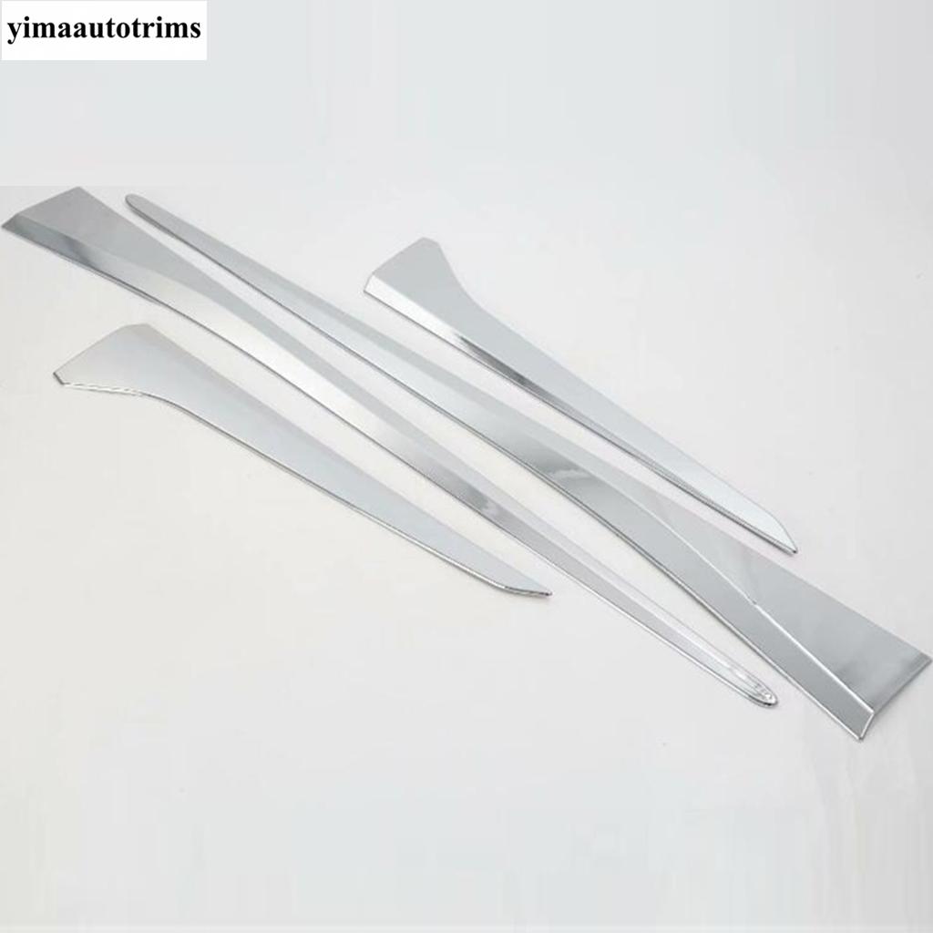 For Lexus UX 200 250H  - 2024 Car Side Door Body Molding Line Garnish Protector Cover Trim Carbon Fiber / Matte Accessories