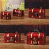 Wooden Privacy Storage Box With Lock For Jewelry And Keys For Bedroom And Living Room