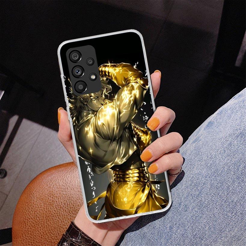 JoJo Adventure Dio Diego Brando Phone Case For Samsung Galaxy A52 A32 A22 A12 A51 A31 A50S A30S A20S A10S Note 20 Ultra 10 Plus