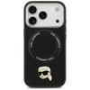 Karl Lagerfeld Karl Pin MagSafe Case for iPhone 17 Pro Black