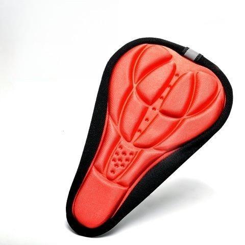 Silicone Cycling Bicycle Bike Saddle Breathable Gel Cushion Soft Pad Seat Cover