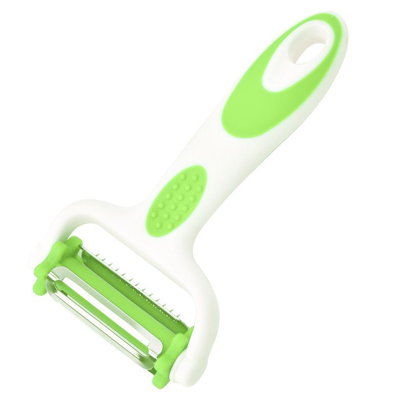 3-in-1 Rotating Peeler & Grater: Multifunctional Kitchen Gadget for Vegetables, Fruits, and Melons