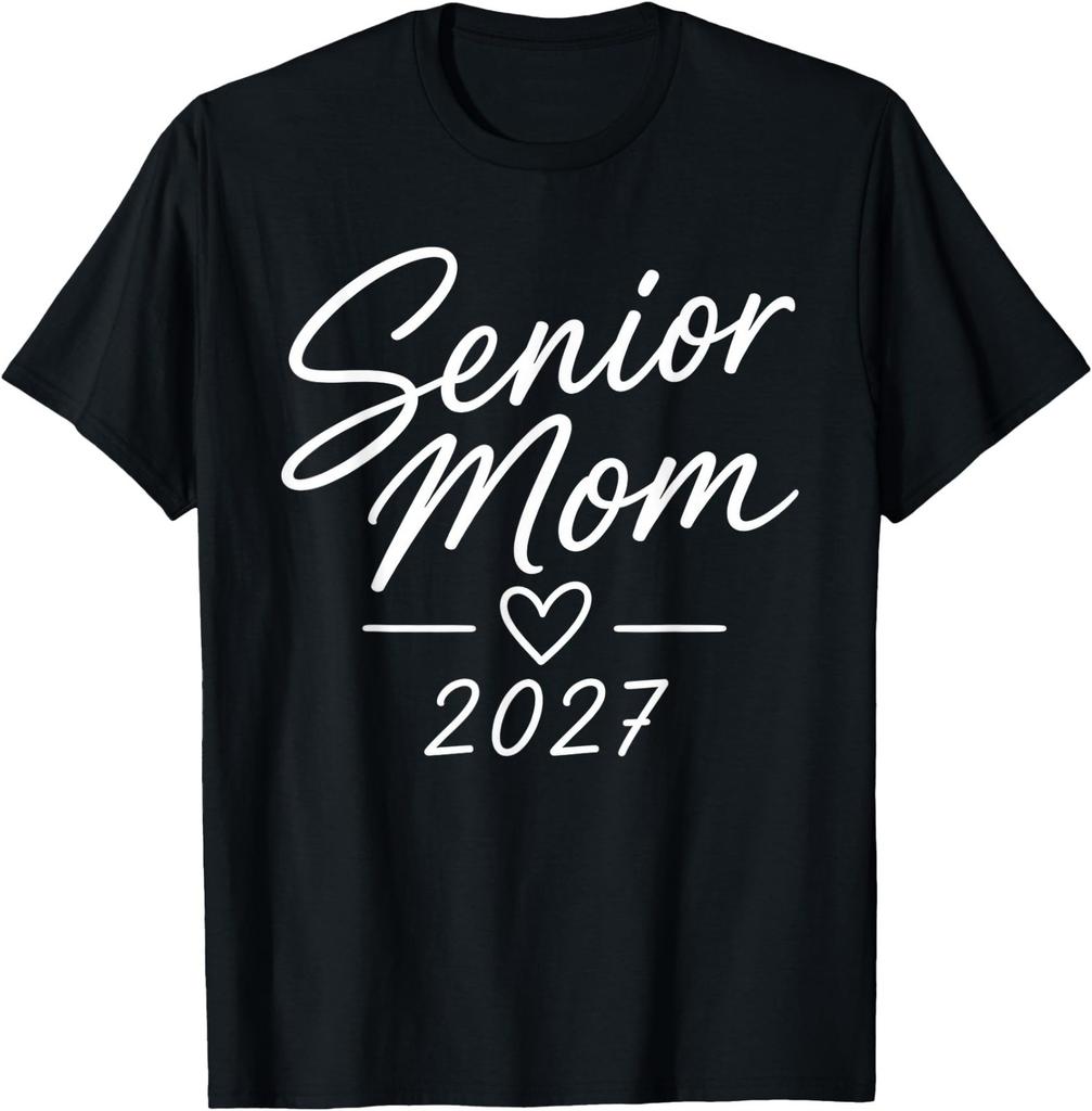 Senior Mom 2027 Proud Mom Mother Graduate Class of 2027 T-Shirt