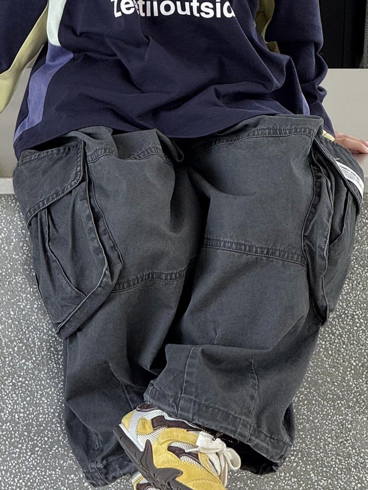 Children's Versatile Solid Color Loose Pants - Spring/Autumn Fashion