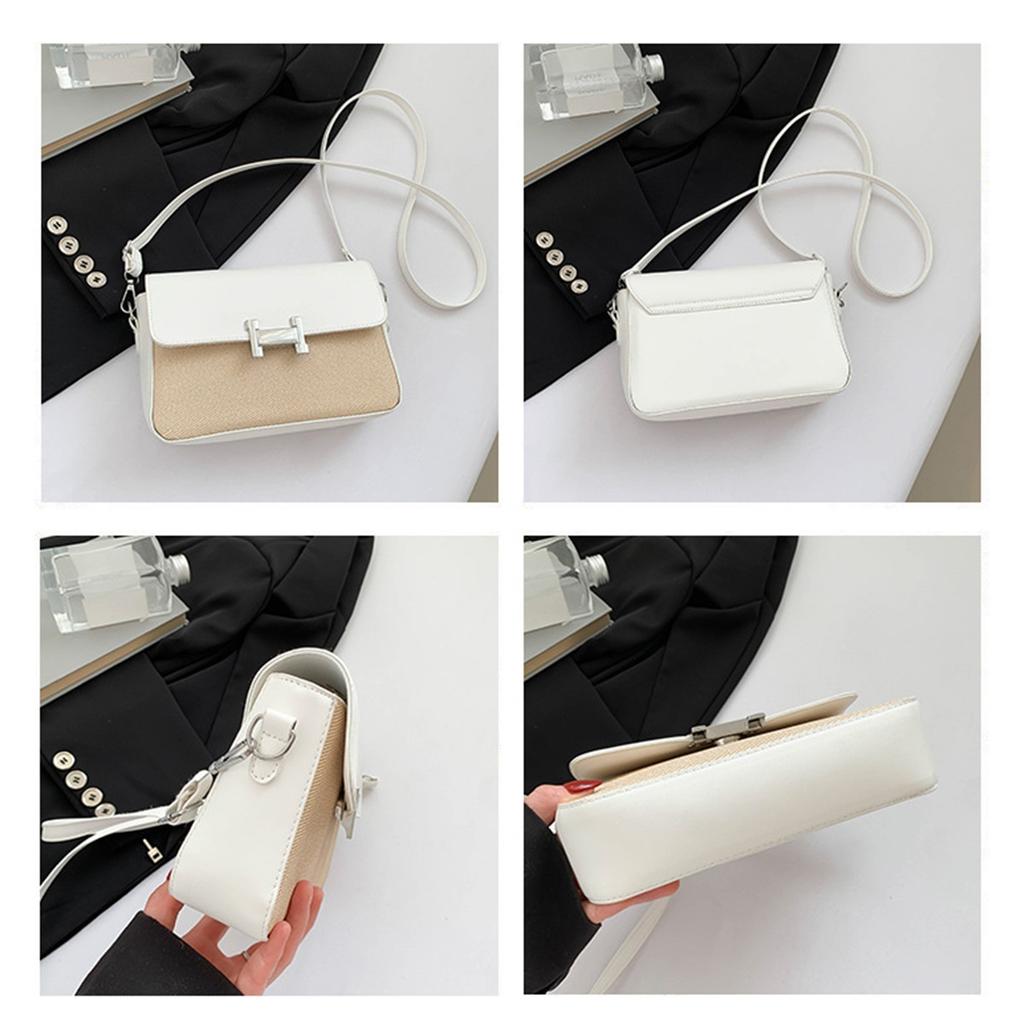 Retro Texture Small Bag Female Casual Handbag Small Square Bag Fashionable Fashionable Commuter Crossbody Bag