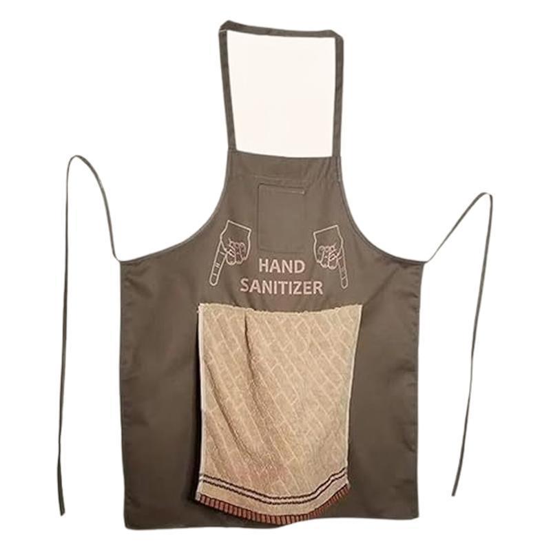 

Chef s Prank Without Sleeves Barbecue Apron Hidden Pockets Surprise Kitchen Apron Creative Male Organs Prank Cooking Apron