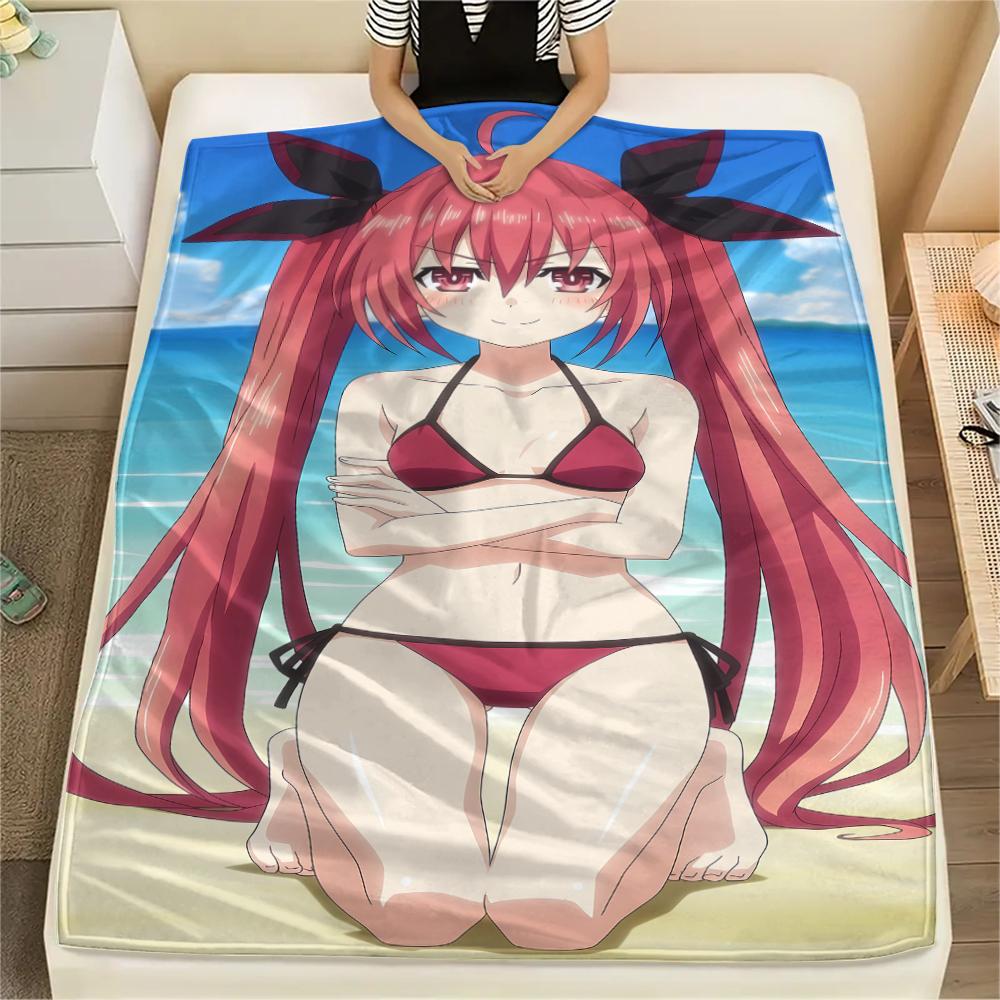 1PC Kotori Itsuka,Kimi Ni Todoke Print Flannel Blanket, High quality All Seasons, Home Decor, Warmth and Comfort, Perfect for Christmas Gifts