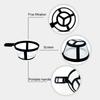6Pcs Reusable Nylon Coffee Filters Permanent Basket for Coffee Makers and Brewers Ideal for Home or Cafe Use