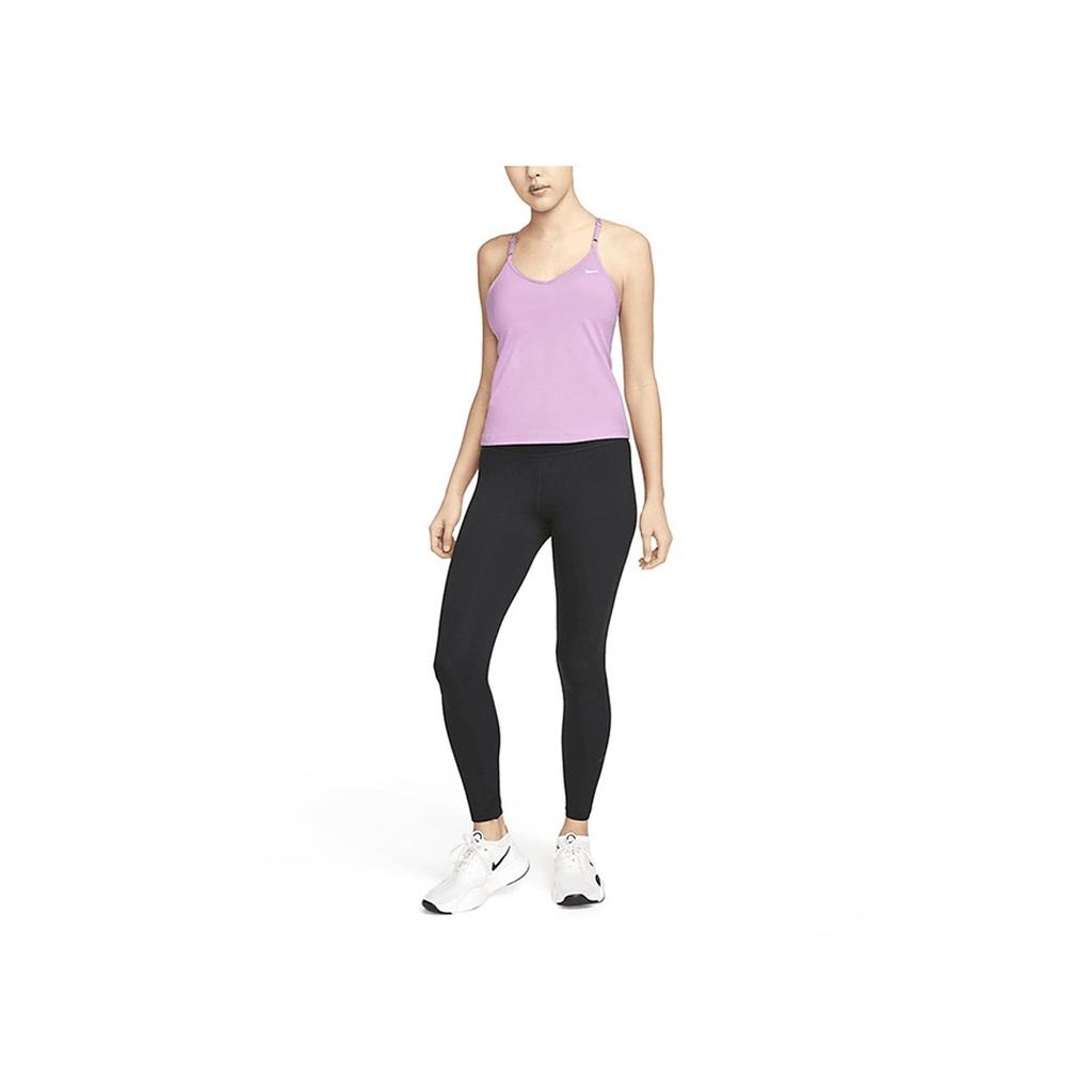 Nike Solid Color Quick-Dry Breathable Sports Casual Tank Top Women Tops Purple DX0031-532