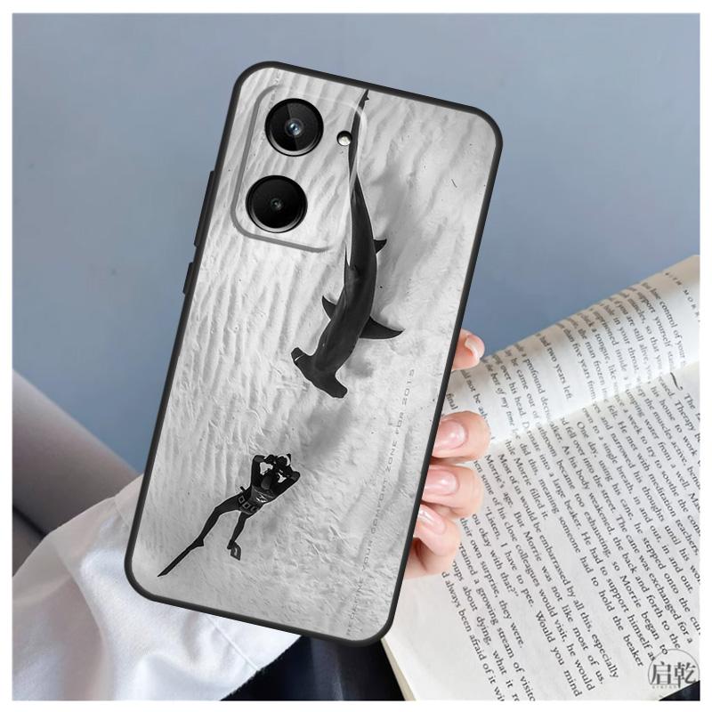 Scuba Diving For Realme GT7 Pro GT6 C67 C65 C63 C61 C55 C53 C51 C35 C71 C75 11 12 13 14 15 Pro Plus Case