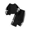 Kids Casual Long-Sleeve Set, Comfortable Daily Wear Outfits