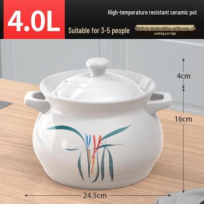 Sanjiaolong Hochtemperatur-Keramik-Schmortopf