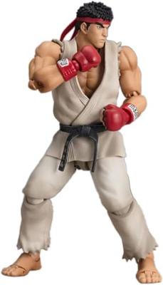 TAMASHII NATIONS SHFiguarts Street Fighter Ryu - Outfit 2 - Přibližně. 150mm pohyblivá figurka z PVC a ABS lakovaná
