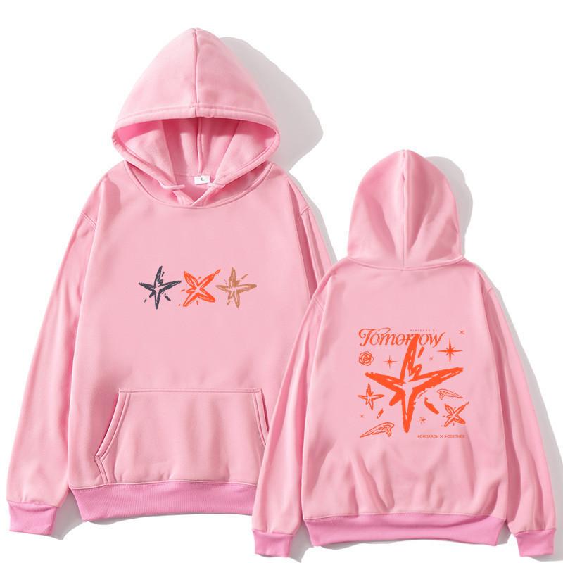 New Printhip-Hop Hoodie Men'S Fashionable Long Sleevsweatshirt Women'S Cool Casual Harajuku Street Wear Pullover Y2K