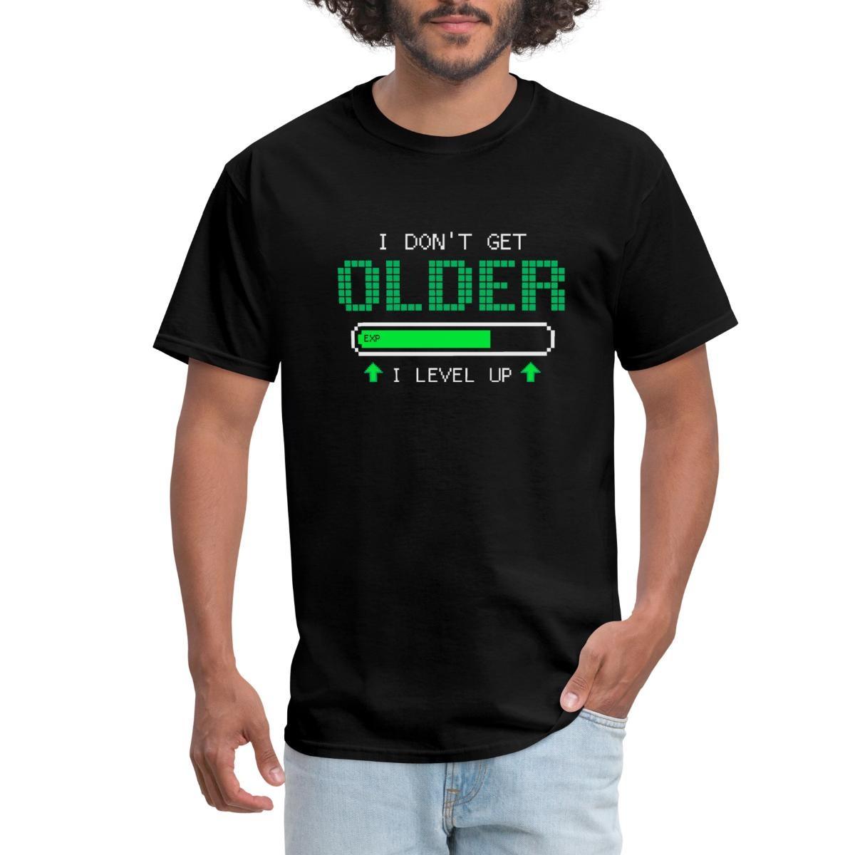 I Don t Get Older I Level Up | Funny Gamer Men s T-Shirt S разноцветный
