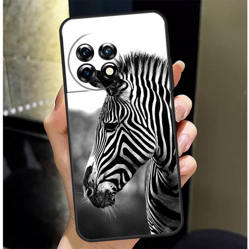 Zebra Cover For OnePlus Nord 4 CE 3 2 Lite N30 N20 N10 OnePlus 13 12 11 10 Pro 10T 8T 12R 13R Case