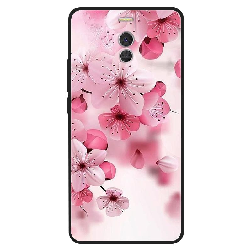 For Meizu M6 Note Case Silicone Cat Painted Soft Black Cover for Meizu M6Note M3 Note 8 Cover TPU Coque Protective Capa