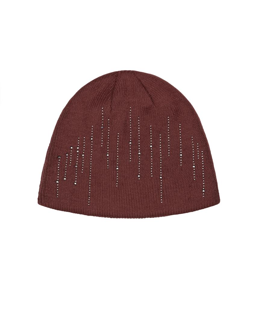 MIDNIGHT MOVE Cb Beanie (Wine)