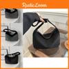 Trendy Stylish Tote Bag Casual Nylon Shoulder Bag For Women Versatile Daily Use In Black And Silver