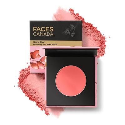 FACESCANADA Berry Allık - Hop To The Beach 01, 4g | Hafif Uzun Ömürlü Ultra-Mat HD Bitiş | İpeksi Pürüzsüz Doku | A & C Vitamini