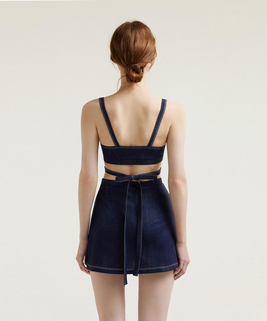 Ageunel Denim Skirt